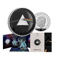 2026 £5 Pink Floyd Brilliant Uncirculated Colour Coin 