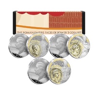 2025 Roman Empire Faces of Power Limited Edition Dual Plated Box Set