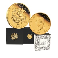 2026 Quarter Sovereign 22K Gold Proof Coin 
