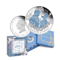 2026 Benedict & Sophie - Bridgerton 1/2 Oz Silver Proof Coloured Coin