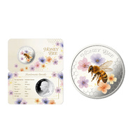 2026 Water Colour Series – Honey Bee BU Commemorative Coin Card