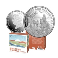 2026 $1 Heart & Soul - Rangelands & Pastoralists Silver Proof Coin