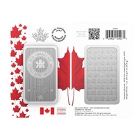 2026 Proudly Canadian Packaging Premium Bullion 1oz 99.99% Pure Silver Bar