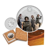2026 DUNE- House Atreides 1/2oz Silver Coloured Coin