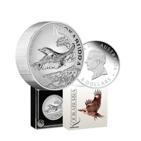 2026 $8 Australian Kookaburra 5 oz Silver Incused Coin