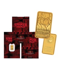 2026 Stranger Things 1g Gold Minted Bar