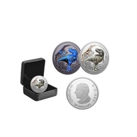 2026 $20 T-Rex Dinosaur Fine Silver Coin