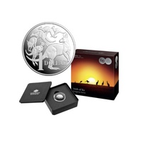 2026 $1 Mob of Six Roos - Australia Decimal Currency 60th Anniversary 1oz Silver Proof Coin 