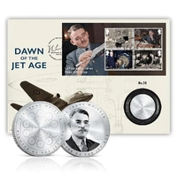 2026 Dawn of the Jet Age Silver Plated Medallion Cover