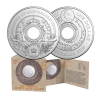 2026 $1 Holey Dollar - 60 years of diplomatic relations between Mexico and Australia Uncirculated Coin