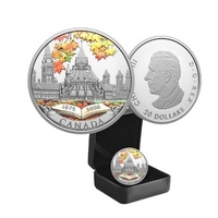 2026 $20 The Library of Parliament 150th Anniversary 31.39g Fine Silver Coin