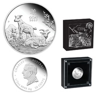 2026 50c Australian Lunar Series III Year of the Goat 1/2oz Silver Proof Coin