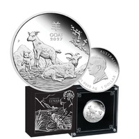 2026 $1 Year of the Goat - Australian Lunar Series III 1 Oz Silver Proof Coin