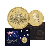 2027 $1 Australian Citizenship Coin in Card