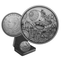 2025 $50 A Whimsical Tale : Blimp - 3.3 Oz Fine Silver Coin