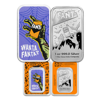 2026 Fanta Halloween 1oz Pure Silver Bar