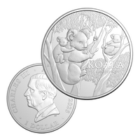 2026 $1 Koala Series 1oz Silver Bullion Coin