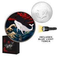  2026 $5 Bake-Kujira – The Japanese Ghost Whale 1oz Silver Proof 