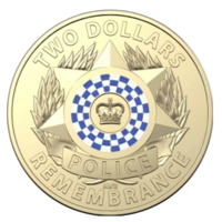 2019 $2 National Police Remembrance Day 30th Anniversary