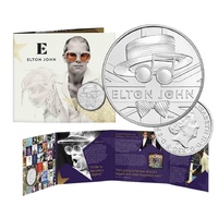 2020 £5 Elton Jon Brilliant UNC Coin