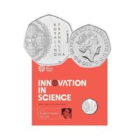 2020 50p Innovation in Science Rosalind Franklin BU Coin