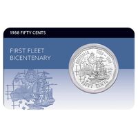 1988 50c First Fleet Bicentenary Coin Pack