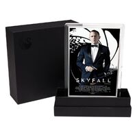 007 James Bond™ 2020 Skyfall Movie Poster Silver Foil
