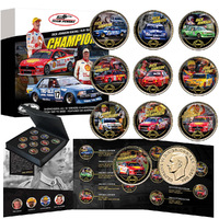 DJR Dick Johnson Racing Team Penske Enamel 10 Penny Set 
