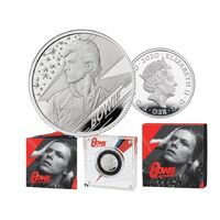 2020 £1 David Bowie 1/2 oz Silver Proof Coin