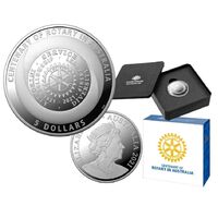 2021 $5 Centenary Of Rotary Australia & New Zealand