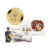 2021 $1 Anzac Day - Lest We Forget RAAF PNC