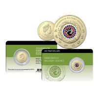 2021 $2 Indigenous Military Service Coin Pack