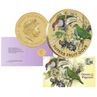 2021 $1 Doves and Pigeons PNC - Stamp and Coin Cover