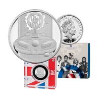 2021 £1 The Who 1/2oz Silver Proof Coin