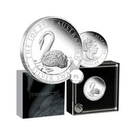  2021 $1 Australian Swan 1oz Silver Proof Coin 
