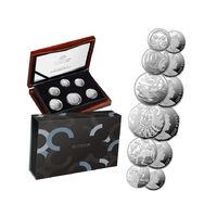 2021 Silver Proof 6 Coin Denomination Set