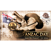 2012 $1 ANZAC DAY Lest We Forget - 25 April PNC