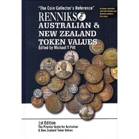 Australian & New Zealand Token Values Book 1st Edition - Renniks 