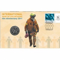 2011 20c International Year of Volunteers 10th Anniversary RAM PNC