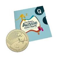 2019 $1 Letter 'Q' for Quokka Uncirculated