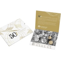 2015 6 Coin UNC Mint Set - 50th Anniversary of Royal Australian Mint