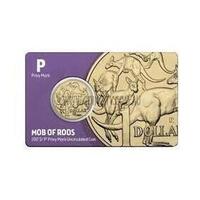 2017 $1 P Privy Mark ANDA Release Mob of Roos
