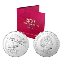 2020 50c Chinese Year Of The Rat Tetra-Decagon Coin