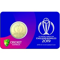 2019 $1 ICC Cricket World Cup UNC