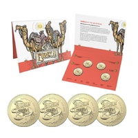 2020 $1 Eureka Australia's Gold Rush Mintmark & Privymark 4 Coin Set 