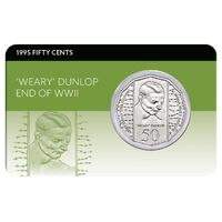1995 50c Weary Dunlop Coin Pack