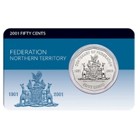 2001 50c Federation Northern Territory Coin Pack