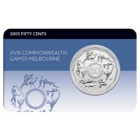 2005 50c XVIII Commonwealth Games Melbourne Coin Pack
