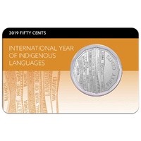 2019 50c International Year of Indigenous Languages Coin Pack