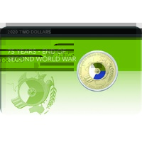 2020 $2 75 Years End Of Second World War Coin Pack